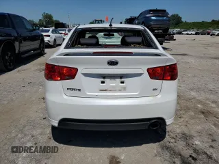 2013 Kia Forte SX with VIN KNAFW4A36D5720854, listed as a Copart auction lot 58159604 with 76,452 mi miles and Salvage Title. Bid and sale history available at carsss.com. Image 6.