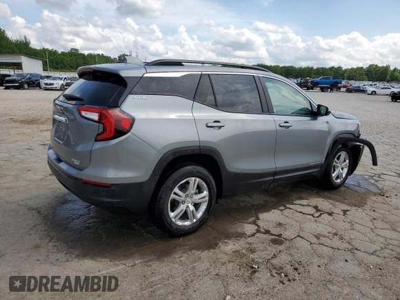 2023 GMC Terrain SLE с VIN 3GKALMEGXPL124724, выставлен на аукционе Copart как лот 54704555 с пробегом 13 198 миль миль и Списание • Salvage title. История ставок и продаж доступна на DreamBid. Изображение 3.