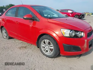 2012 Chevrolet Sonic LT with VIN 1G1JC5SH7C4185231, listed as a IAAI auction lot 41047304 with 140,354 mi miles and . Bid and sale history available at DreamBid. Image 1.