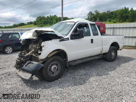2011 Ford F-250 XL with VIN 1FT7X2B69BEA69623, listed as a Copart auction lot 55387695 with Not provided miles and Salvage title. Bid and sale history available at DreamBid. Image 1.