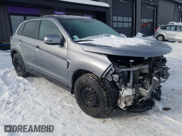 2023 Mitsubishi RVR ES with VIN JA4AHUAU1PU603400, listed as a Copart auction lot 42928925 with 13,439 mi miles and Salvage Title. Bid and sale history available at carsss.com. Image 4.