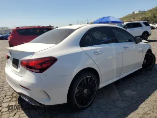 2020 Mercedes-Benz A 220 with VIN W1K3G4EB5LJ220085, listed as a Copart auction lot 52803885 with 58,501 mi miles and Clean Title. Bid and sale history available at DreamBid. Image 3.