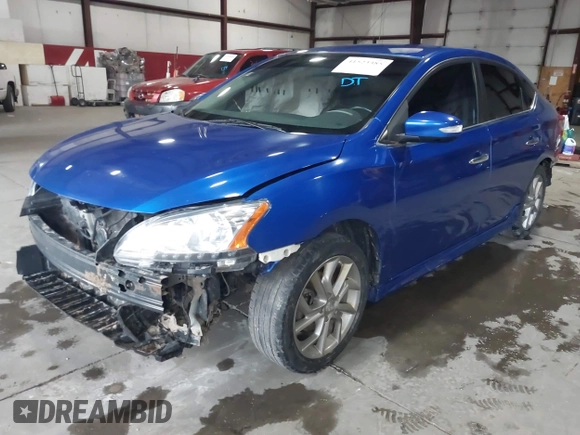 2015 Nissan Sentra S with VIN 3N1AB7AP1FY324823, listed as a IAAI auction lot 41523385 with 159,060 mi miles and . Bid and sale history available at DreamBid. Image 19.