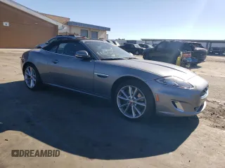 2014 Jaguar XK Touring with VIN SAJWA4EB1ELB54493, listed as a Copart auction lot 71494604 with 73,282 mi miles and Salvage Title. Bid and sale history available at carsss.com. Image 4.