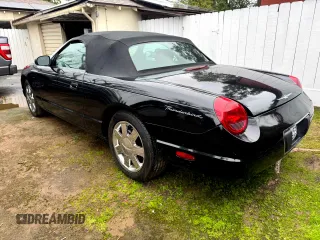2002 Ford Thunderbird Hardtop Premium with VIN 1FAHP60AX2Y102183, listed as a Copart auction lot 48295095 with 99,338 mi miles and Clean Title. Bid and sale history available at DreamBid. Image 3.