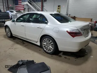2011 Acura RL Technology with VIN JH4KB2F62BC000219, listed as a Copart auction lot 52170875 with 189,190 mi miles and Salvage Title. Bid and sale history available at DreamBid. Image 2.