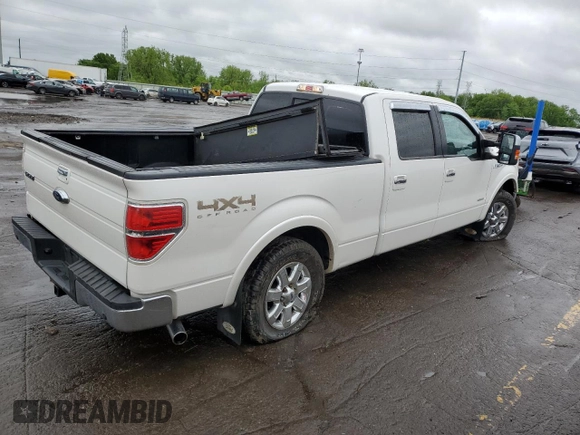 2014 Ford F-150 XL with VIN 1FTFW1ET1EFA64344, listed as a Copart auction lot 58009985 with 94,713 mi miles and Clean title. Bid and sale history available at DreamBid. Image 3.