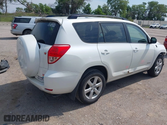 2008 Toyota RAV4 Limited with VIN JTMZK31V085020972, listed as a IAAI auction lot 42669032 with 159,461 mi miles and . Bid and sale history available at DreamBid. Image 4.