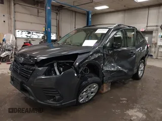 2022 Subaru Forester with VIN JF2SKACC1NH517798, listed as a IAAI auction lot 41658814 with 19,588 mi miles and . Bid and sale history available at DreamBid. Image 2.