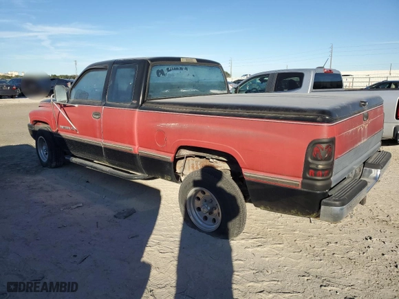 1996 Dodge Ram 1500 with VIN 3B7HC13Y7TG171278, listed as a Copart auction lot 41602065 with 115,897 mi miles and Clean Title. Bid and sale history available at carsss.com. Image 2.