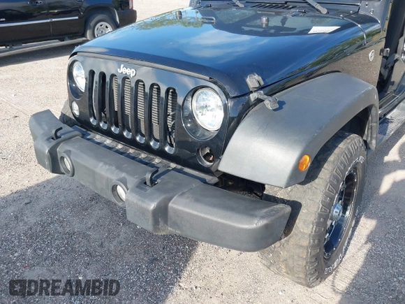 2016 Jeep Wrangler Unlimited Sport with VIN 1C4BJWDG6GL328550, listed as a IAAI auction lot 42741356 with 32,120 mi miles and . Bid and sale history available at DreamBid. Image 6.
