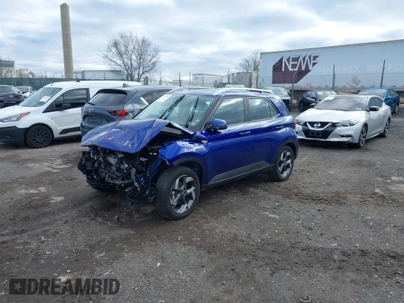 2023 Hyundai Venue Limited with VIN KMHRC8A33PU257464, listed as a IAAI auction lot 41745001 with 8,264 mi miles and . Bid and sale history available at DreamBid. Image 18.