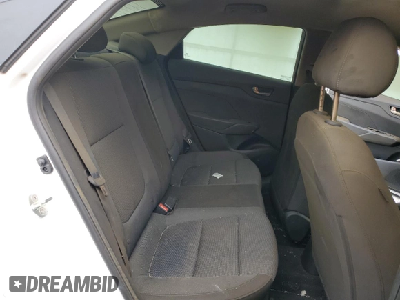 2022 Hyundai Accent SE with VIN 3KPC24A6XNE155218, listed as a Copart auction lot 85602134 with 60,007 mi miles and Salvage Title. Bid and sale history available at carsss.com. Image 10.