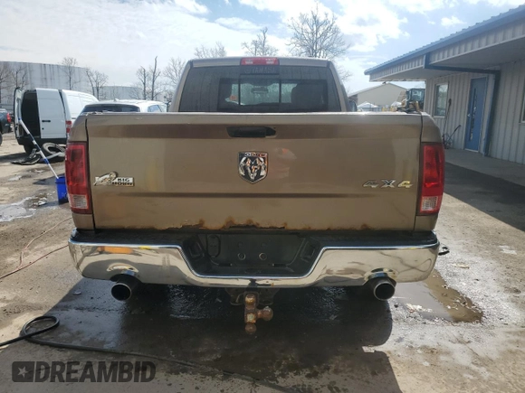 2010 Dodge 1500 TRX with VIN 1D7RV1GTXAS163264, listed as a Copart auction lot 50192525 with 283,740 mi miles and Salvage Title. Bid and sale history available at carsss.com. Image 6.