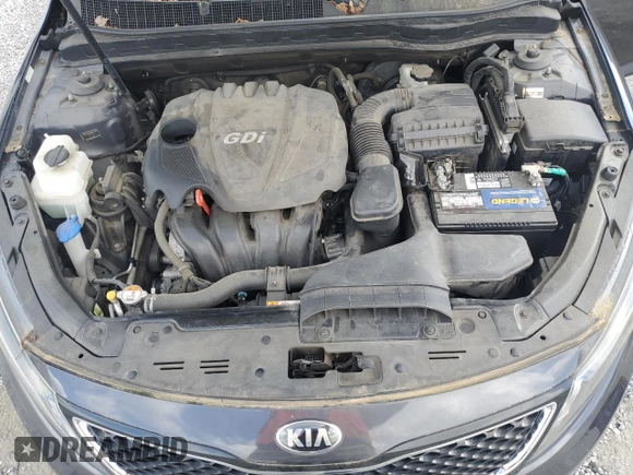 2015 Kia Optima LX with VIN 5XXGM4A7XFG510305, listed as a Copart auction lot 56780395 with 122,191 mi miles and Clean Title. Bid and sale history available at DreamBid. Image 11.