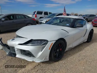 2022 Toyota GR Supra 3.0 with VIN WZ1DB0C06NW049264, listed as a IAAI auction lot 41168384 with 20,203 mi miles. Bid and sale history available at carsss.com. Image 19.