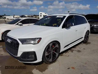 2023 Audi SQ7 Prestige with VIN WA1VWBF79PD030163, listed as a Copart auction lot 75804674 with Not Provided miles and Non Repairable. Bid and sale history available at DreamBid. Image 1.