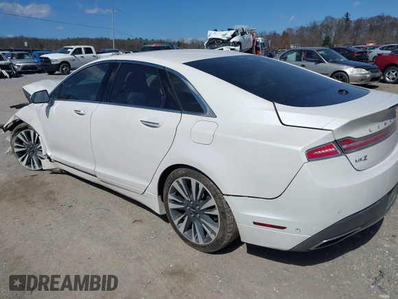 2017 Lincoln MKZ Hybrid Reserve with VIN 3LN6L5MU3HR636382, listed as a IAAI auction lot 41877398 with 125,287 mi miles and . Bid and sale history available at DreamBid. Image 3.