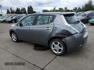 2015 Nissan LEAF SV with VIN 1N4AZ0CP5FC307552, listed as a Copart auction lot 56620624 with 40,007 mi miles and Salvage Title. Bid and sale history available at carsss.com. Image 2.