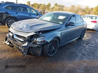 2020 Mercedes-Benz E-Class AMG E 63 S with VIN WDDZF8KB9LA703250, listed as a IAAI auction lot 41471912 with 67,273 mi miles. Bid and sale history available at carsss.com. Image 2.