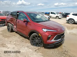2024 Buick Encore GX Sport Touring with VIN KL4AMDSL6RB033197, listed as a Copart auction lot 60788095 with Not provided miles and Salvage title. Bid and sale history available at DreamBid. Image 4.