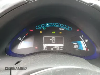 2013 Nissan LEAF SL with VIN 1N4AZ0CP7DC411814, listed as a Copart auction lot 51166825 with 40,108 mi miles and Non repairable. Bid and sale history available at DreamBid. Image 9.