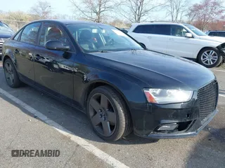 2014 Audi A4 Premium z VIN WAUBFAFLXEA003307, wystawiony jako IAAI lot #41931146 z przebiegiem 187 087 mil mil oraz . Historia ofert i sprzedaży dostępna na DreamBid. Obrazek 1.