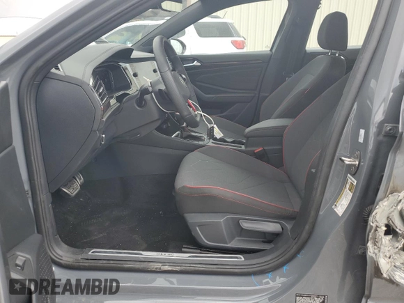 2024 Volkswagen Jetta GLI 40th Anniversary Edition with VIN 3VW9T7BU7RM047704, listed as a Copart auction lot 69902454 with 10,885 mi miles and Salvage title. Bid and sale history available at DreamBid. Image 7.
