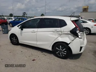 2016 Honda Fit LX with VIN JHMGK5H57GX009204, listed as a Copart auction lot 57129695 with 140,146 mi miles and Salvage title. Bid and sale history available at DreamBid. Image 2.