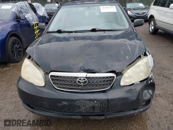 2005 Toyota Corolla CE with VIN 1NXBR32E15Z559352, listed as a IAAI auction lot 42386132 with 202,163 mi miles and . Bid and sale history available at DreamBid. Image 6.