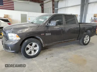 2014 Ram 1500 Express with VIN 1C6RR7KTXES208175, listed as a Copart auction lot 55395195 with 182,471 mi miles and Salvage title. Bid and sale history available at DreamBid. Image 1.