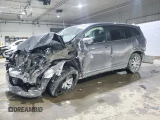2021 Honda Pilot EX-L with VIN 5FNYF6H58MB073810, listed as a Copart auction lot 42086065 with 0 mi miles and Salvage Title. Bid and sale history available at carsss.com. Image 1.