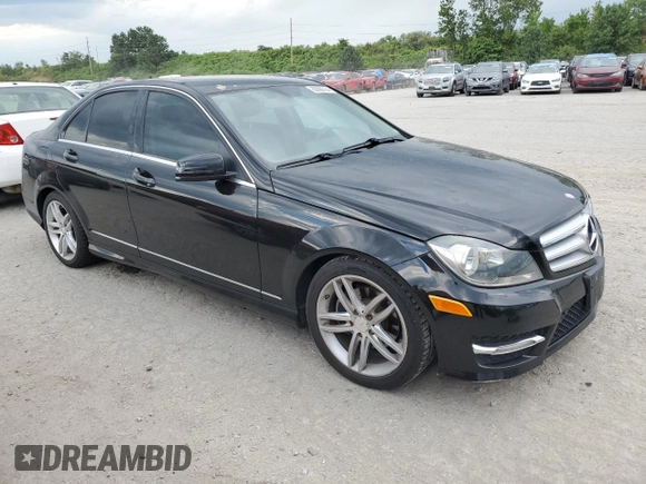 2012 Mercedes-Benz C-Class C 300 Sport with VIN WDDGF8BB7CR207078, listed as a Copart auction lot 60086764 with 173,263 mi miles and Salvage Title. Bid and sale history available at carsss.com. Image 4.
