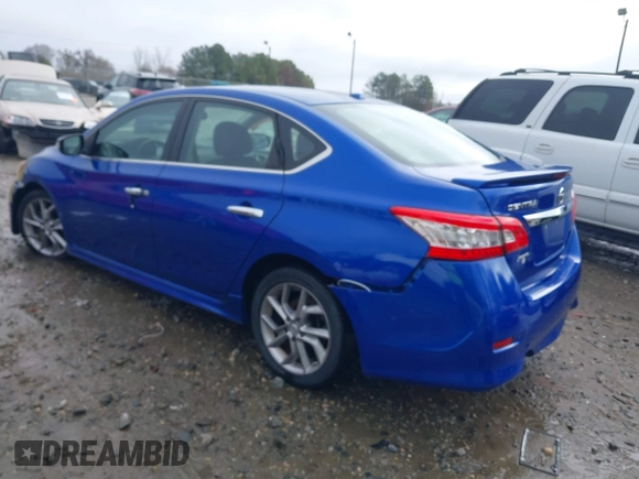 2015 Nissan Sentra SR with VIN 3N1AB7AP1FY305575, listed as a IAAI auction lot 41579764 with 96,506 mi miles and . Bid and sale history available at DreamBid. Image 3.