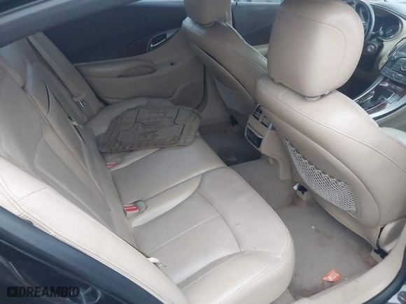 2013 Buick LaCrosse Leather with VIN 1G4GC5ER0DF212812, listed as a IAAI auction lot 41194847 with 167,181 mi miles. Bid and sale history available at carsss.com. Image 8.