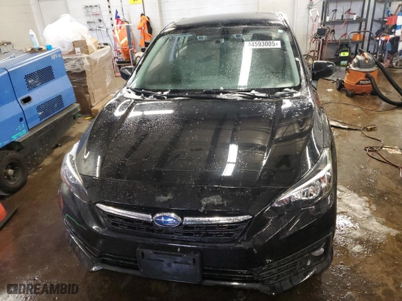 2020 Subaru Impreza Premium with VIN 4S3GKAV64L3612099, listed as a Copart auction lot 44593005 with 59,765 mi miles and Salvage Title. Bid and sale history available at carsss.com. Image 5.