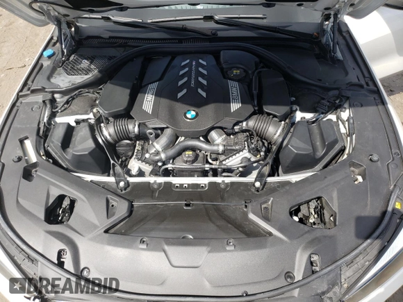 2020 BMW 8 Series M850i with VIN WBAGV8C01LBP48692, listed as a Copart auction lot 52019305 with Not provided miles and Salvage title. Bid and sale history available at DreamBid. Image 13.