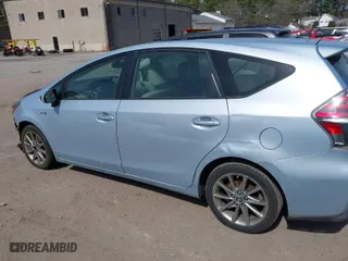 2015 Toyota Prius v Two with VIN JTDZN3EU6FJ039314, listed as a IAAI auction lot 41854147 with 135,430 mi miles. Bid and sale history available at carsss.com. Image 14.