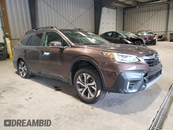 2021 Subaru Outback Limited с VIN 4S4BTAMCXM3204752, выставлен на аукционе Copart как лот 55484405 с пробегом 42 460 миль миль и Списание • Salvage title. История ставок и продаж доступна на DreamBid. Изображение 4.