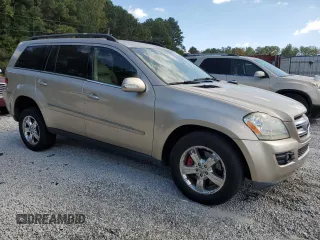 2007 Mercedes-Benz GL-Class with VIN 4JGBF71E17A141735, listed as a Copart auction lot 76961374 with 217,624 mi miles and Salvage Title. Bid and sale history available at carsss.com. Image 4.