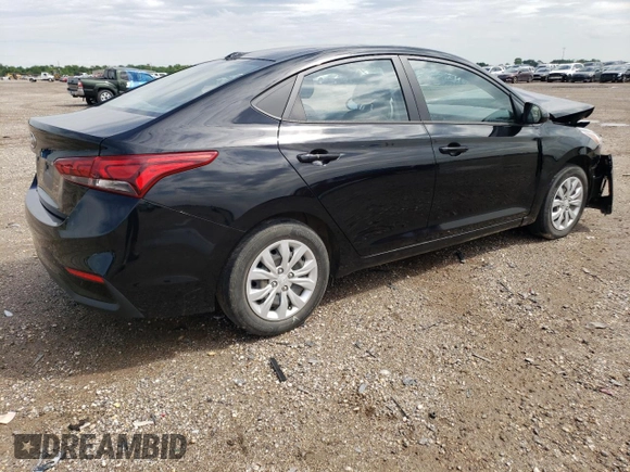2020 Hyundai Accent SE with VIN 3KPC24A62LE126695, listed as a Copart auction lot 49111513 with 44,188 mi miles. Bid and sale history available at carsss.com. Image 3.