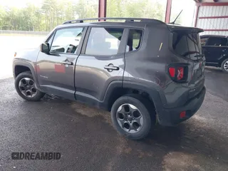 2017 Jeep Renegade Sport with VIN ZACCJBAB3HPE81518, listed as a IAAI auction lot 42414045 with 119,702 mi miles and . Bid and sale history available at DreamBid. Image 3.