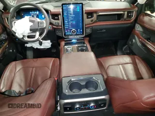 2023 Ford Expedition Limited with VIN 1FMJU2A82PEA21126, listed as a Copart auction lot 46068165 with 36,438 mi miles and Non Repairable. Bid and sale history available at carsss.com. Image 8.