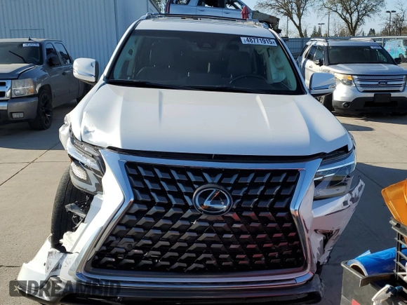 2023 Lexus GX with VIN JTJAM7BX4P5355081, listed as a Copart auction lot 48771915 with 24,000 mi miles and Salvage Title. Bid and sale history available at carsss.com. Image 5.