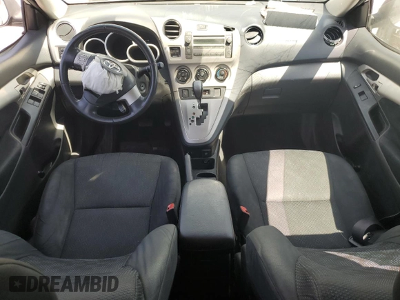 2009 Toyota Matrix S with VIN 2T1KE40E09C006316, listed as a Copart auction lot 62370225 with 222,263 mi miles and Salvage title. Bid and sale history available at DreamBid. Image 8.