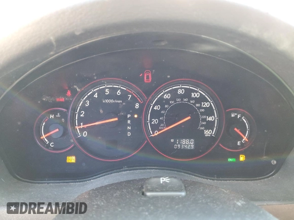 2005 Subaru Legacy GT Limited with VIN 4S3BL676154204531, listed as a Copart auction lot 49828955 with 93,429 mi miles and Salvage title. Bid and sale history available at DreamBid. Image 9.