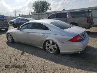2009 Mercedes-Benz CLS 550 with VIN WDDDJ72X59A151589, listed as a Copart auction lot 55443365 with 184,996 mi miles and Salvage title. Bid and sale history available at DreamBid. Image 2.