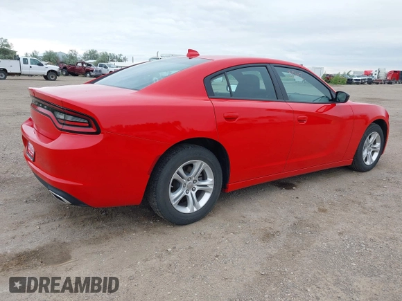 2023 Dodge Charger SXT z VIN 2C3CDXBGXPH511066, wystawiony jako IAAI lot #42403542 z przebiegiem 59 101 mil mil oraz . Historia ofert i sprzedaży dostępna na DreamBid. Obrazek 4.