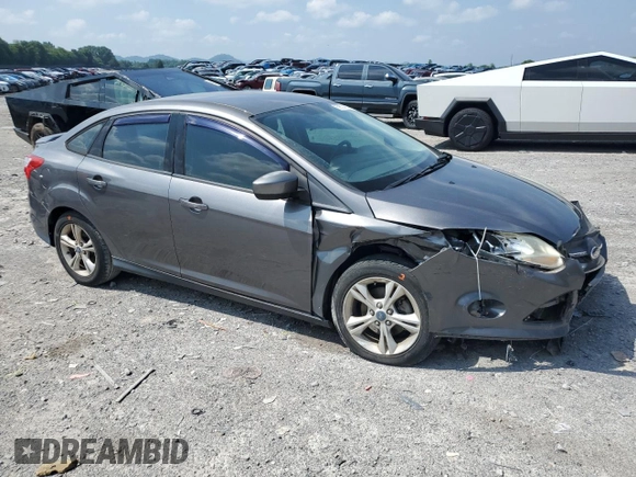 2012 Ford Focus SE with VIN 1FAHP3F20CL461605, listed as a Copart auction lot 59574835 with 119,881 mi miles and Salvage title. Bid and sale history available at DreamBid. Image 4.