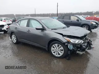 2021 Nissan Sentra S with VIN 3N1AB8BV3MY261918, listed as a IAAI auction lot 41732630 with 29,163 mi miles and . Bid and sale history available at DreamBid. Image 1.
